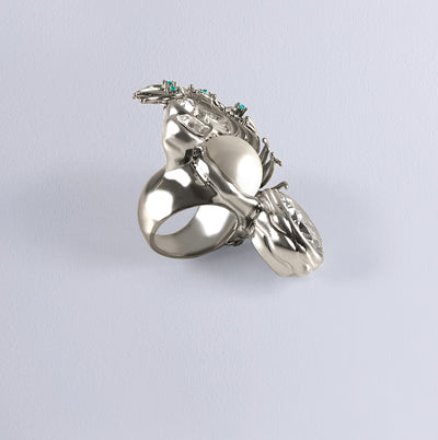 FEATHER RING