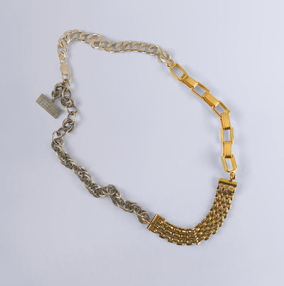 MM6 MIXED CHAIN NECKLACE