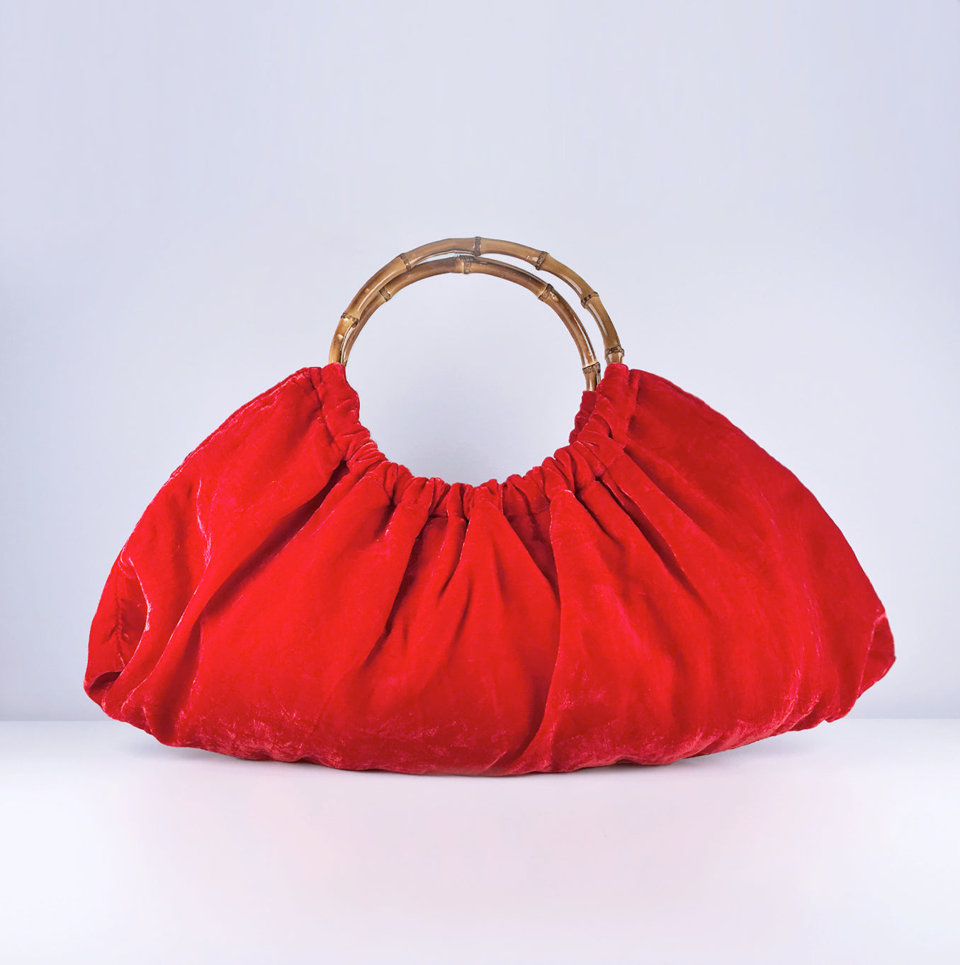 CDG-CDG  VELVET BAG